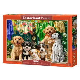 puzzle-castorland-500-puppies-laundry-and-bird-antics