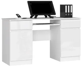 biurko-clp-a5-2d-2sz-pk-bialy-polysk-akord-furniture-factory-schreiba5wei