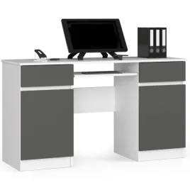 biurko-clp-a5-2d-2sz-pk-biale-szare-akord-furniture-factory-schreiba5we