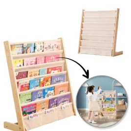 regal-6-poziomowy-stojak-organizer-na-ksiazki-z-kieszonkami-79-x-60-cm-sz