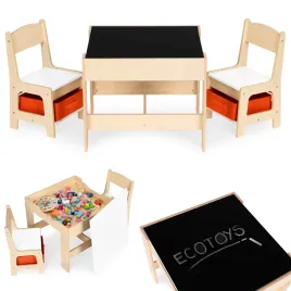 zestaw-mebli-dla-dzieci-stolik-2-krzesla-tablica-kredowa-ecotoys-ecotoys