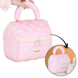 kosmetyczka-rozkladana-elegancka-kuferek-pikowana-bunny-rozowa-ks131r-ks
