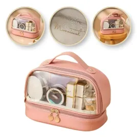 kosmetyczka-organizer-na-kosmetyki-rozowa-dwupoziomowa-23x135x16cm-ks115r
