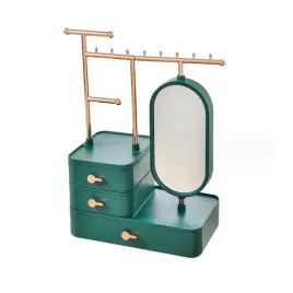 organizer-na-bizuterie-zielony-szafeczka-z-lusterkiem-i-szufladkami-pd60zie