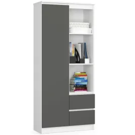 regal-r11-r80-1d-2sz-clp-bialy-szary-akord-furniture-factory-rp0pregbia