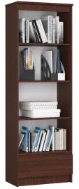 regal-r-60-cm-clp-1-szuflada-4-polki-wenge-akord-furniture-factory-rp0pre