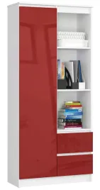 regal-biurowy-r-80-cm-clp-r11-bialy-czerwony-polysk-akord-furniture-fact