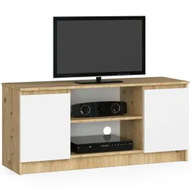 komoda-rtv-k120-2d-1p-clp-dab-artisan-bialy-akord-furniture-factory-op0