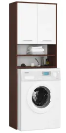 slupek-regal-lazienkowy-fin-nad-pralke-wenge-bialy-akord-furniture-facto
