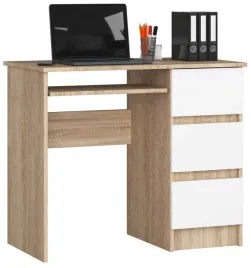 biurko-komputerowe-a-6-90-cm-prawe-sonoma-biale-akord-furniture-factory
