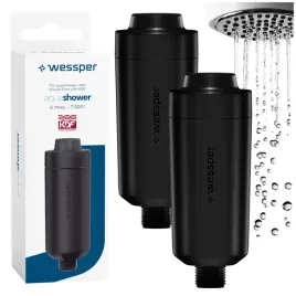 2x-filtr-prysznicowy-wessper-aquashower-czarny-usuwa-chlor-zmiekcza