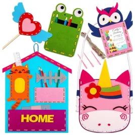 filcowy-zestaw-do-nauki-szycia-z-filcu-dla-dzieci-zabawka-kreatywna-diy