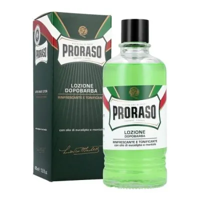 PRORASO GREEN AFTER SHAVE LOTION ODŚWIEŻAJĄCA MĘSKA WODA PO GOLENIU 400 ML