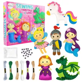 kreatywny-zestaw-do-szycia-filcowe-wyszywanki-dla-dzieci-6-figurek-z-filcu