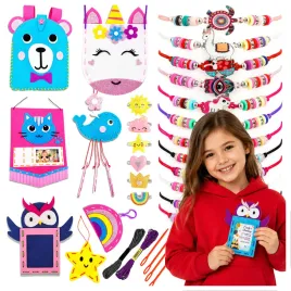 zestaw-do-nauki-szycia-wyszywanki-filcowe-dla-dzieci-bizuteria-bransoletki