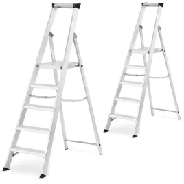 premium-drabina-montazowa-magazynowa-306cm-5-stopniowa-150kg-profesjonalna