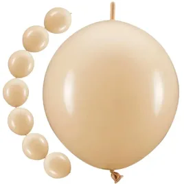 balony-z-lacznikiem-bezowy-partydeco-13-20-szt