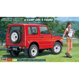 hasegawa-sp501-52301-suzuki-jimny-w-camp-girl-s-figure