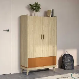 bielizniarka-scandi-szerokosc-90-cm-dab-olejowany-ceglany-dwudrzwiowa-szu