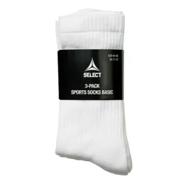 skarpety-pilkarskie-treningowe-select-biale-krotkie-3-pack