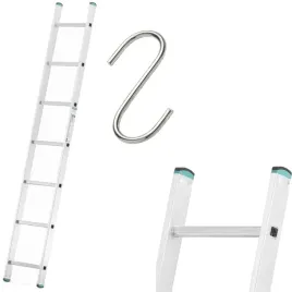 premium-drabina-lekka-aluminiowa-przystawna-199cm-1x7-hak-150kg-technolo