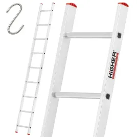 premium-drabina-przystawna-1x9-380cm-lekka-tuv-hak-atestowana-markowa