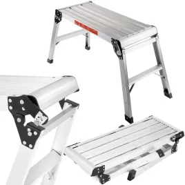 premium-drabina-koziolek-aluminiowa-podest-roboczy-domowy-lekki-76cm-150kg