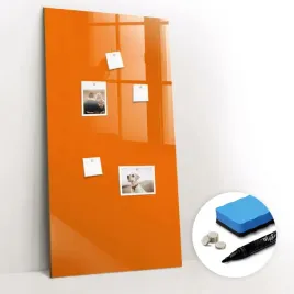 do-domu-magnesy-tablica-magnetyczna-suchoscieralna-pomaranczowa-60x120-cm