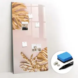 do-nauki-tablica-magnetyczna-do-domu-pisaki-gratisy-liscie-zolte-60x120-cm