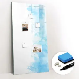 magnesy-bezramowa-gratisy-tablica-magnetyczna-do-domu-akwarela-plamy-60x120