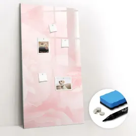 do-domu-markery-gratisy-tablica-magnetyczna-nad-biurko-kwiaty-roze-60x120