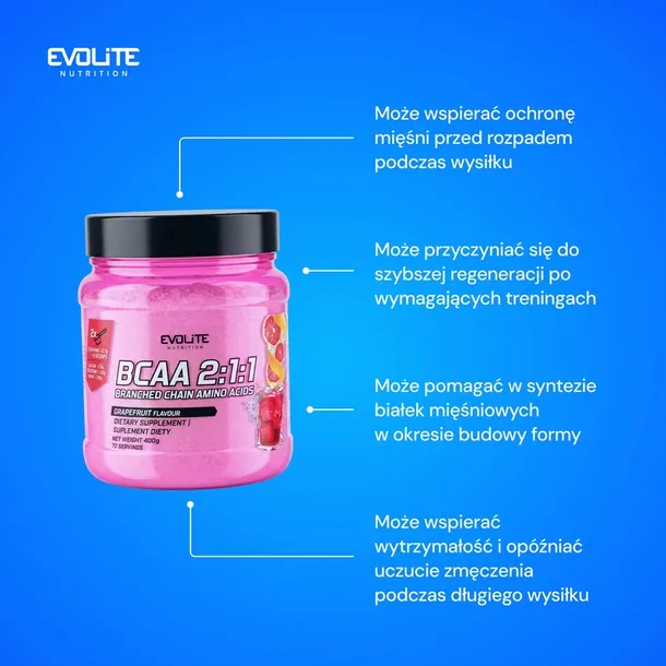 evolite-bcaa-2-1-1-400-g
