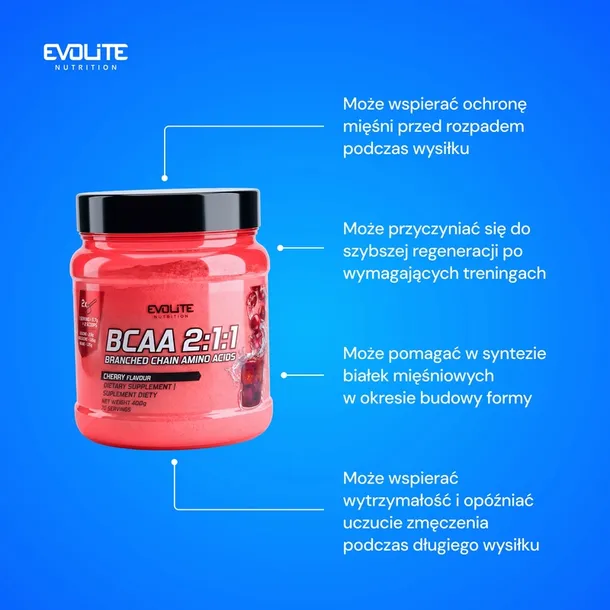 evolite-bcaa-2-1-1-400-g