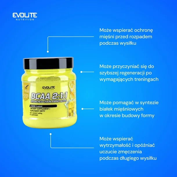 evolite-bcaa-2-1-1-400-g
