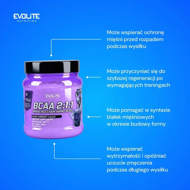 evolite-bcaa-2-1-1-400-g