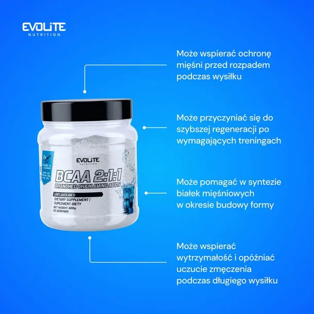 evolite-bcaa-2-1-1-400-g