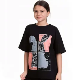 bluzka-t-shirt-dziewczecy-krolik-bawelna-7-8-lat