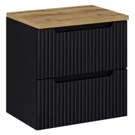 szafka-pod-umywalke-60-cm-z-szufladami-ryflowane-fronty-czarny-mat-nova