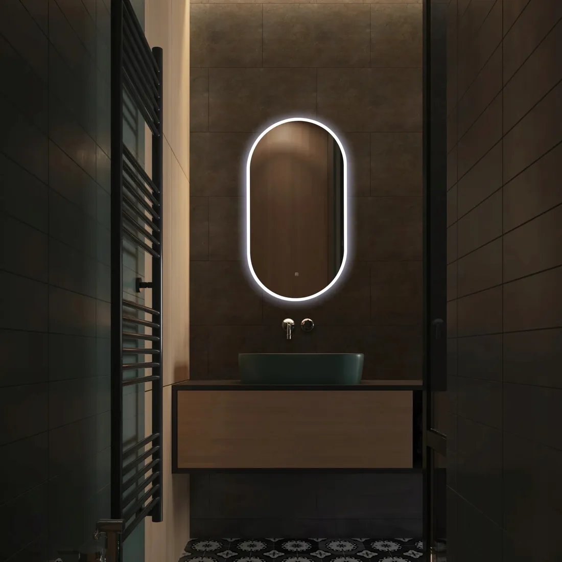 lustro-scienne-balneo-owal-100-x-50-mm