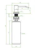 dozownik-laveo-drop-500-ml-chrom-stan-nowy