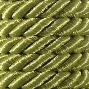 Sznur ozdobny dekoracyjny pistacjowy 7mm/20m 607 FI-7