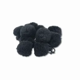 pompony-dekoracyjne-sznurek-czarny-40mm-10szt-256d-14bk