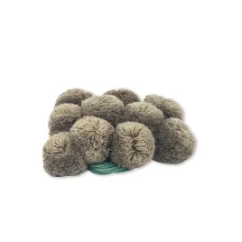 pompony-dekoracyjne-sznurek-zielony-40mm-10szt-n6359