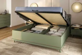 lozko-scandi-160-x-200-cm-z-pojemnikiem-zgaszona-zielen-dab-helvetia-mebl