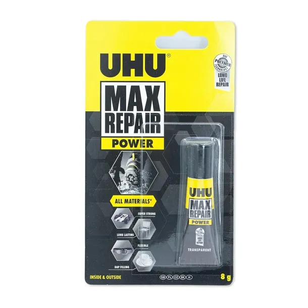 Klej naprawczy UHU Max Repair mocny trwały 8g