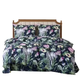 komplet-poscieli-200x200-2-poszewki-70x80-posciel-3d-pantera-kwiaty
