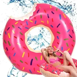 duze-kolo-do-plywania-110cm-rozowy-donut-materac-dmuchany