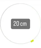 obrecz-lapacz-snow-20cm-biale