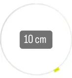 obrecz-lapacz-snow-10cm-biale