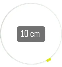 obrecz-lapacz-snow-10cm-biale
